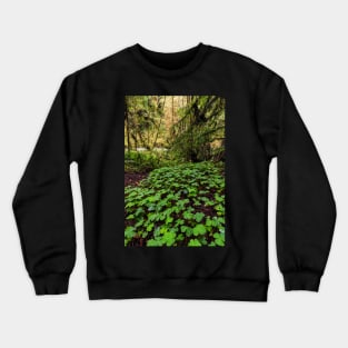 Clovers on the Forest Floor Crewneck Sweatshirt